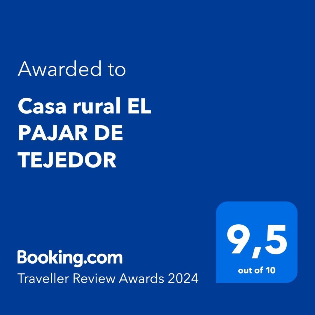 Casa Rural El Pajar De Tejedor Mondot Buitenkant foto